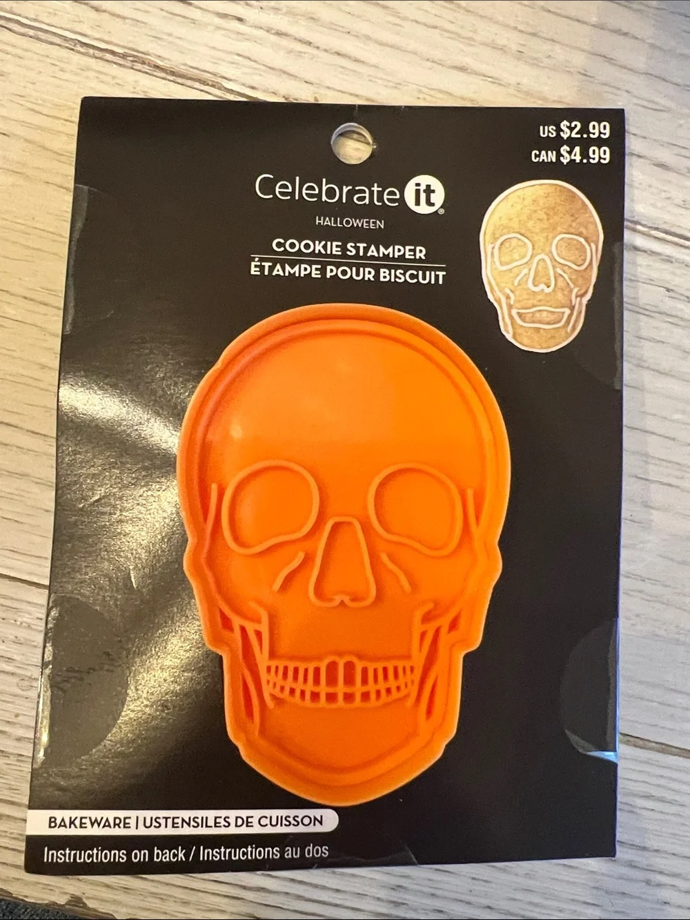 Celebrate It Orange Pumpkin Cookie Stamper